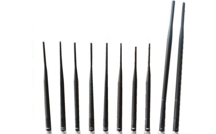 10 Band 3G 4G GPS WiFi LoJack UHF VHF All Signal Jammer with 10 Antenna 2