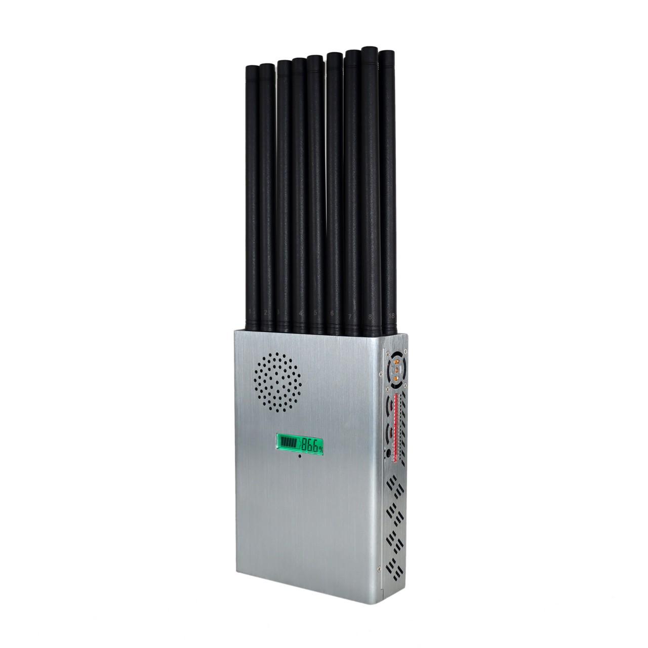 18W Portable 18 bands 5G mobile phone jammer 2G 3G 4G 5G Wi-Fi GPS UHF VHF Blocker 1