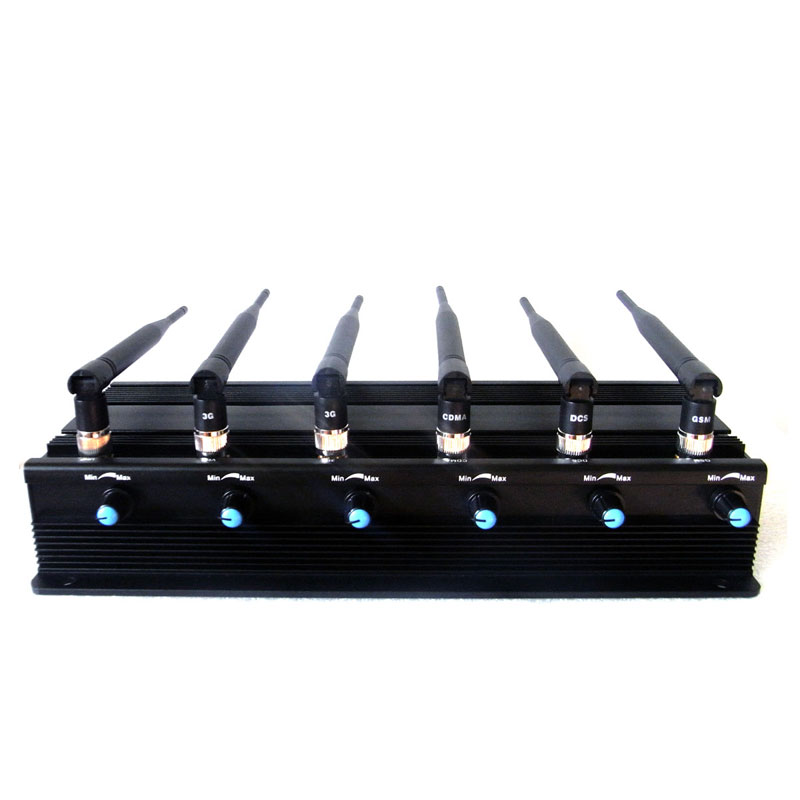 Adjustable 3G 4G All Cell phone Signal Jammer & GPS Jammer