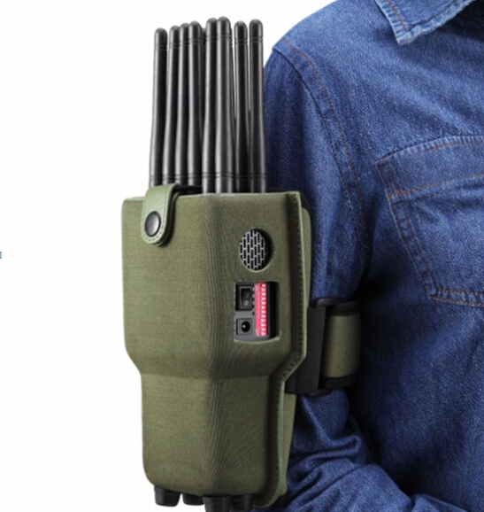 12 Antennas Handheld Mobile Phone Jammer 4G LOJACK GPS WIFI RC Jammer 1