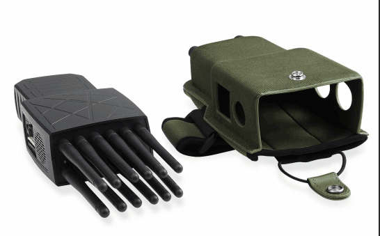 12 Antennas Handheld Mobile Phone Jammer 4G LOJACK GPS WIFI RC Jammer 3