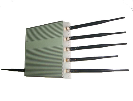 6 Antenna 15W Mobile Phone WiFi GPS Jammer 1