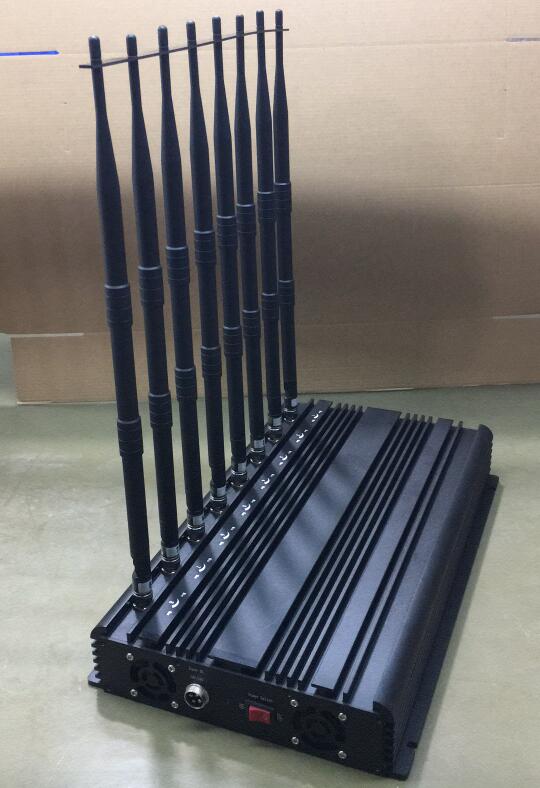 Adjustable Newly 8 bands indoor VHF signal jammer 4