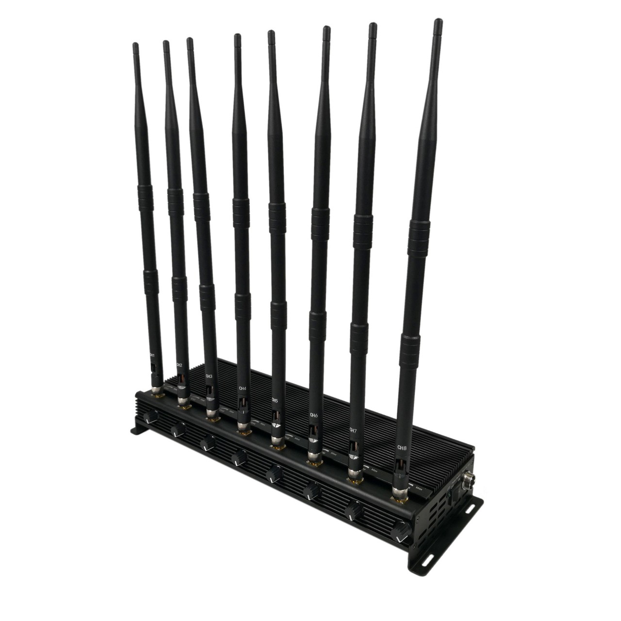 Powerful Adjustable WiFi GPS 2G 3G Cell Phone LoJack Blocker and UHF VHF Jammer 4
