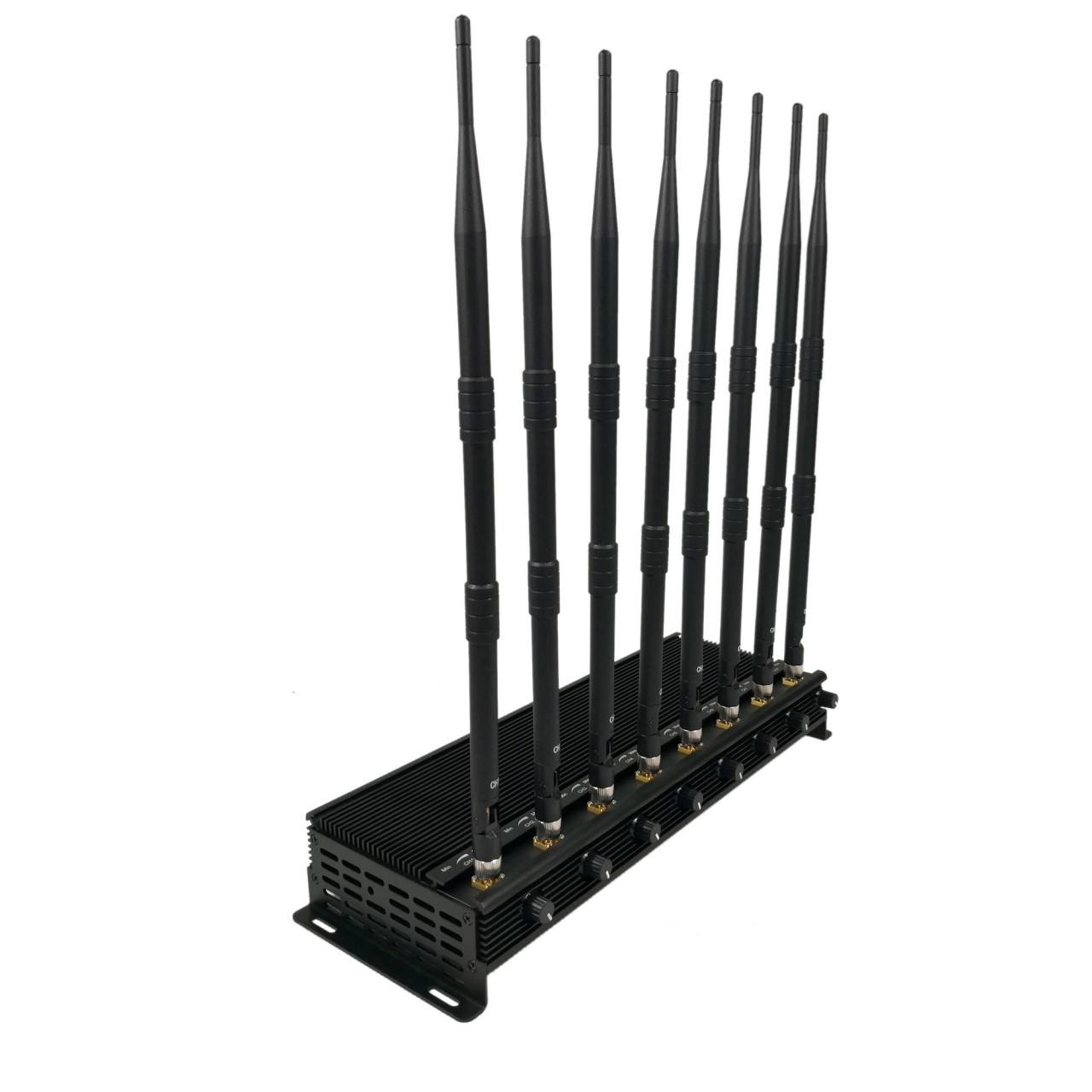 Powerful Adjustable WiFi GPS 2G 3G Cell Phone LoJack Blocker and UHF VHF Jammer 5