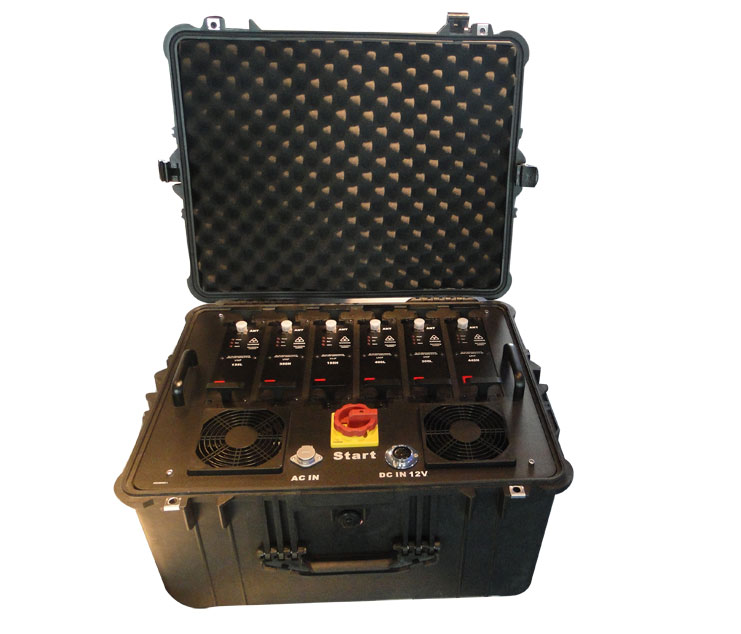Multi Band Powerful VHF UHF Jammer for Military and VIP Vehicle Convoy Protection 1