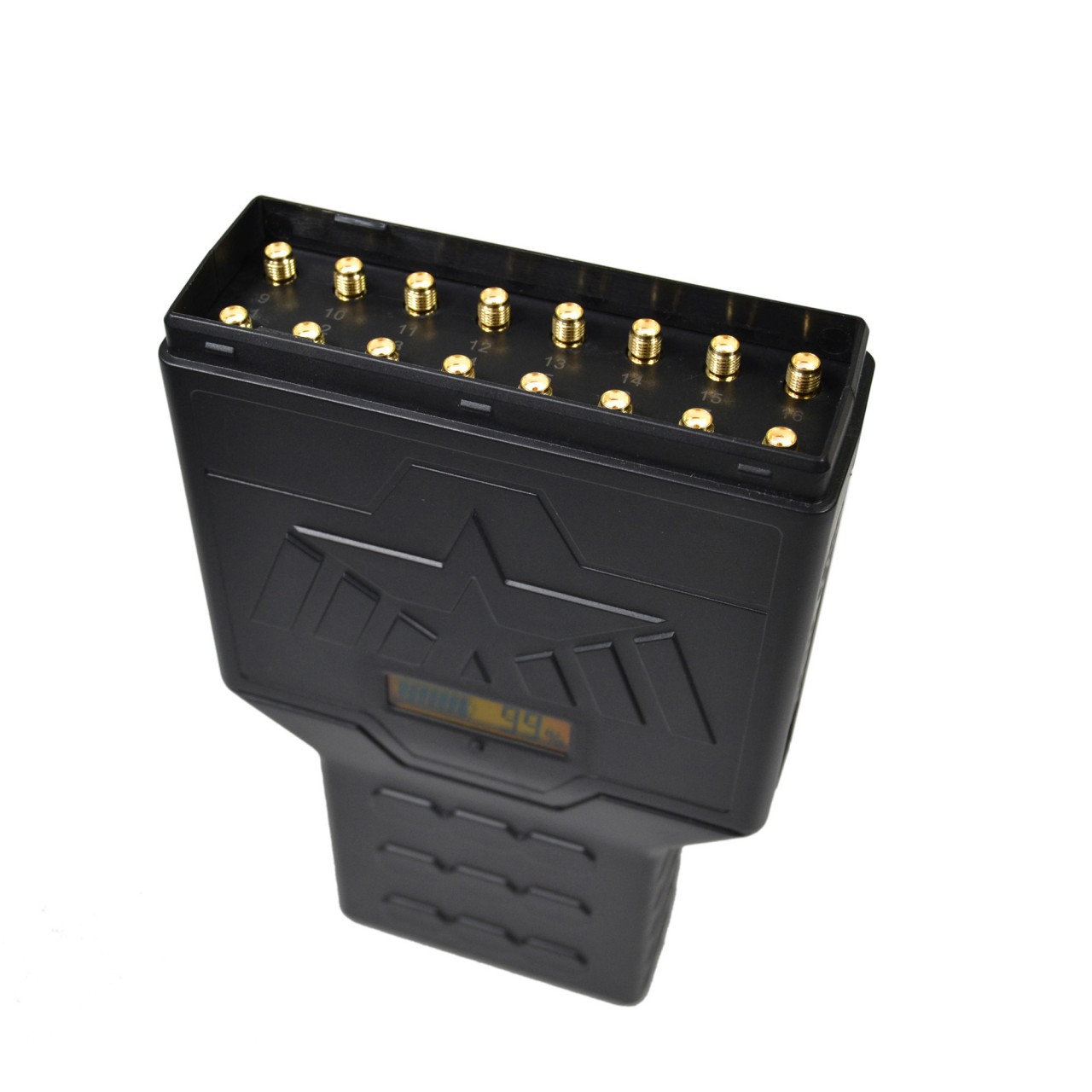 Portable Hidden 16 Antennas Muti-functional 5G Cell Phone Jammer WiFi GPS UHF VHF RC All In One Signal Blocker 5