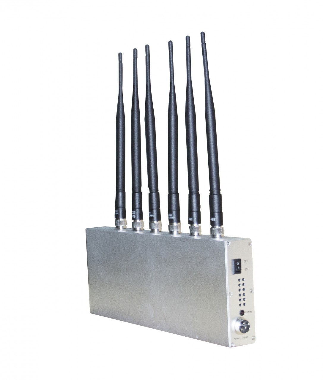 3G Mobile Phone Blocker UHF VHF signal jammer with 6 Antennas 2