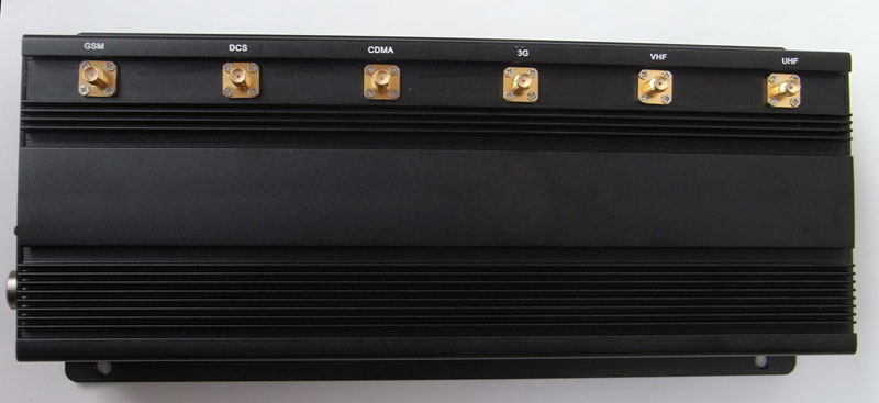 6 Antenna High Power GPS WiFi VHF UHF and Cell Phone Jammer 2