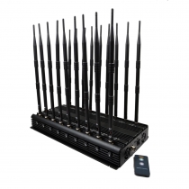 18 Antennas Adjustable All-in-one Desktop Cell Phone 2G/3G/4G + WiFi 2.4G 5.2G 5.8G All GPS RC UHF VHF Jammer 