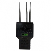 Powerful 3 Bands Handheld 12W full band WIFI Bluetooth Signal Jammer up to 50m 