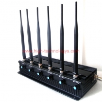 High Power 15W Adjustable All 2G 3G 4G Mobile Phone GPS Signal Jammer