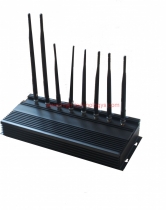 Tabletop High Power 16W Mobile Phone 3G WiFi Bluetooth LoJack UHF VHF GPS Signal Jammer