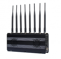 Adjustable Cell Phone 3G 4G Mobile Phone Signal Blocker WIFI 2.4G GPS Jammer with 8 Antennas 