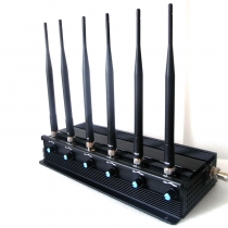 Adjustable 3G 4G All Cell phone Signal Jammer & GPS Jammer