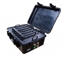Portable Jammer with Suitcase for 2G/3G/4G/5G Jammer WIFI UHF VHF Signals Blocker with Built-in Battery