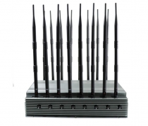 Adjustable Desktop 16 Antennas LOJACK UHF VHF GPS WIFI 2G 4G 3G 5G Jammers