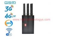 Portable 6 Bands Cell Phone Blocker 2G 3G 4G GPS WIFI Jammers