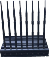 Adjustable Newly 8 bands indoor VHF signal jammer