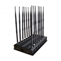 14 Antennas Adjustable Powerful 3G 4G Phone Blocker& WiFi UHF VHF GPS Lojack All Bands Signal Jammer