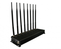 8 Antennas Adjustable Cell Phone Jammer 3G 4G Phone Signal Blocker WIFI 2.4G GPS Blocker