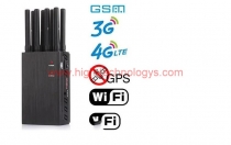 Handheld 8 Bands Portable Cell Phone Wireless Signal GSM GPS WiFi Jammer