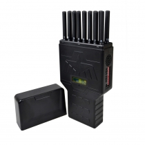 New Hidden Antennas Selectable Portable 16 Bands Cell Phone Signal Jammer 4G Wi-Fi(2.4G, 5G) GPS Lojack UHF VHF RC 315 433 868 Blocker