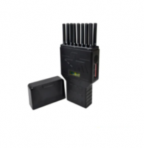 Handheld Hidden 16 Antennas Mobile Phone Signal Jammer WiFi(2.4G 5G)) GPS UHF/VHF RC All-in-one blocker