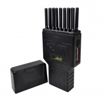 Hidden 16 Bands Portable Selectable Cell Phone Signal Jammer Blocking 4G Wi-Fi(2.4G, 5G) GPS Lojack UHF VHF RC 315 433 868 Signal Jammer