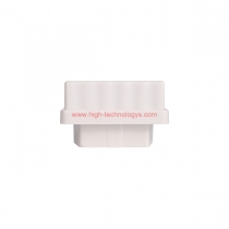 White OBD Car GPS Jammer Radius 5 Meters to 15 Meters 