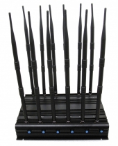 12 Bands Ajustable 2G 3G 4G 5G Cell Phone Signal jammer WiFi GPS Blocker