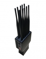 10 Antennas Powerful 2G 3G 4G Blocker WiFi VHF UHF Jammer