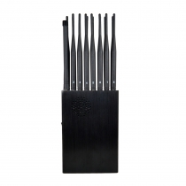 Portable 16-band all-in-one wireless signal jammer